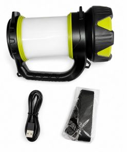 Faro Linterna LED Recargable Multifunción Grande